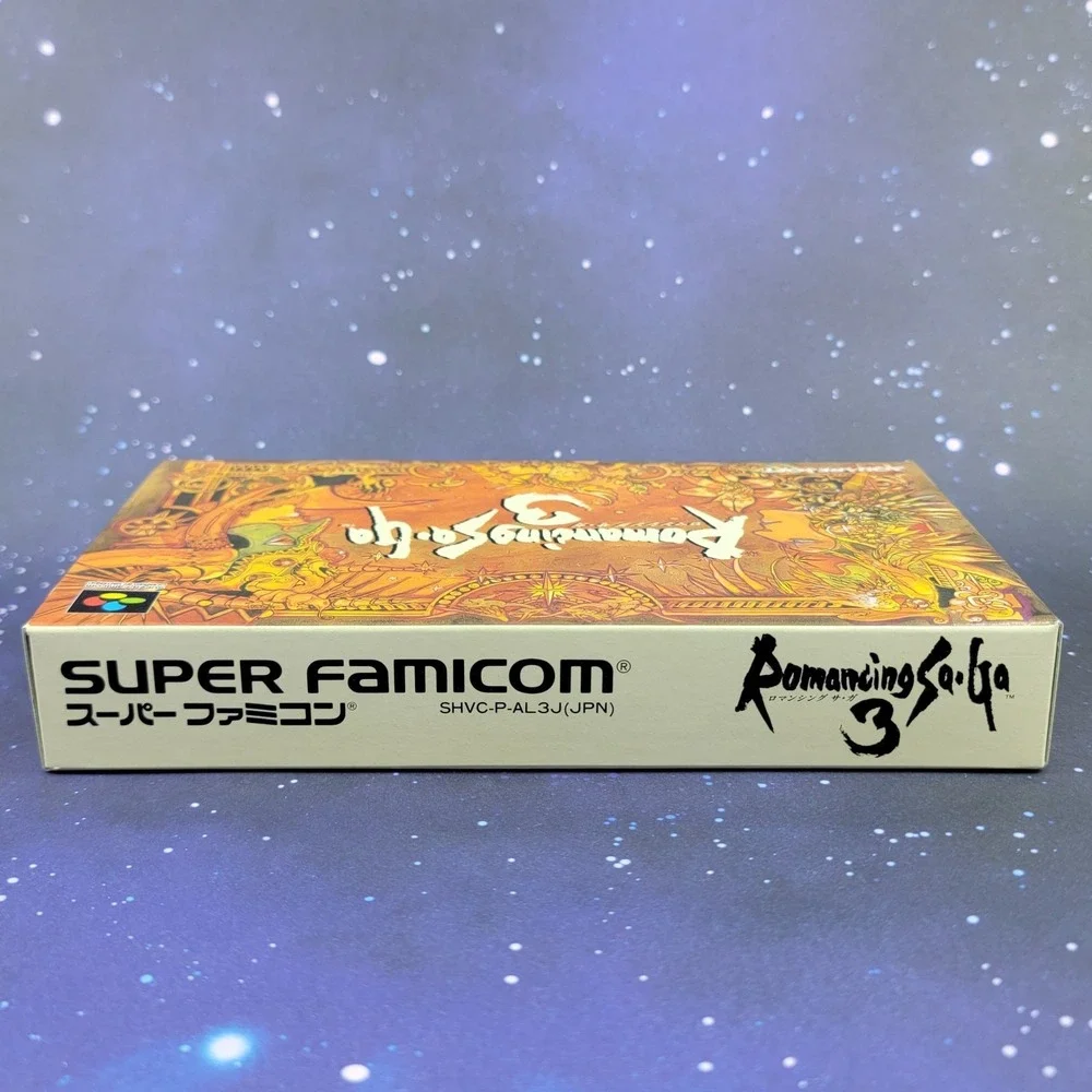 Romancing SaGa 3 (Nintendo Super Famicom) Japanese Video Game CIB Mint 1597